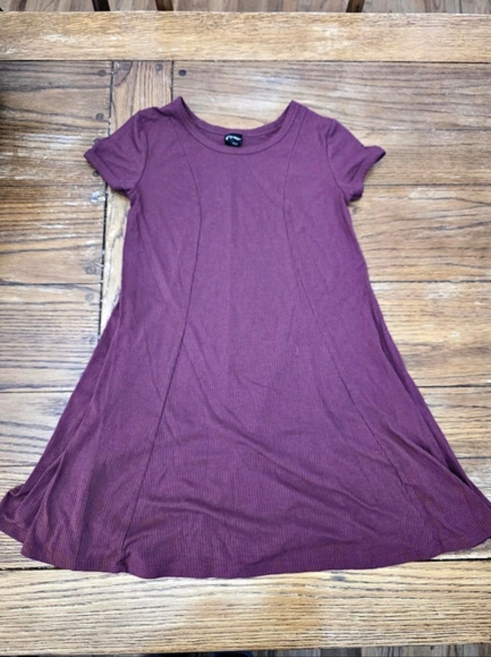 Art Class Ribbed Tank Top in Purple Size Girls Large